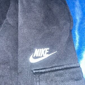 Nike black slim fit sweats